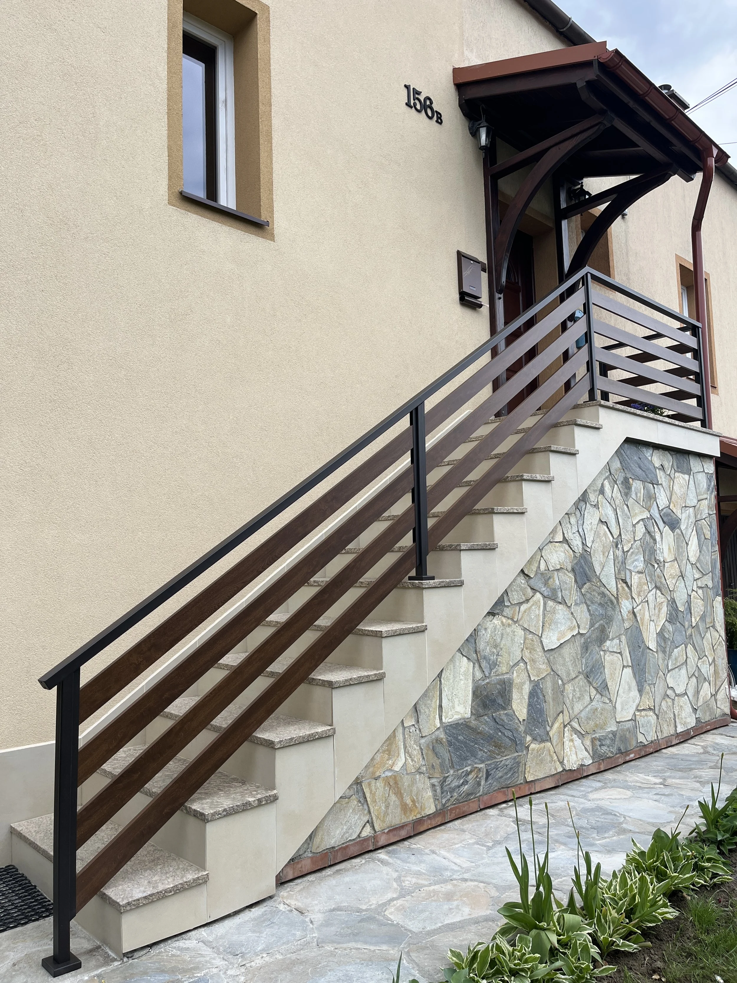 balustrady schodowe zewnętrzne