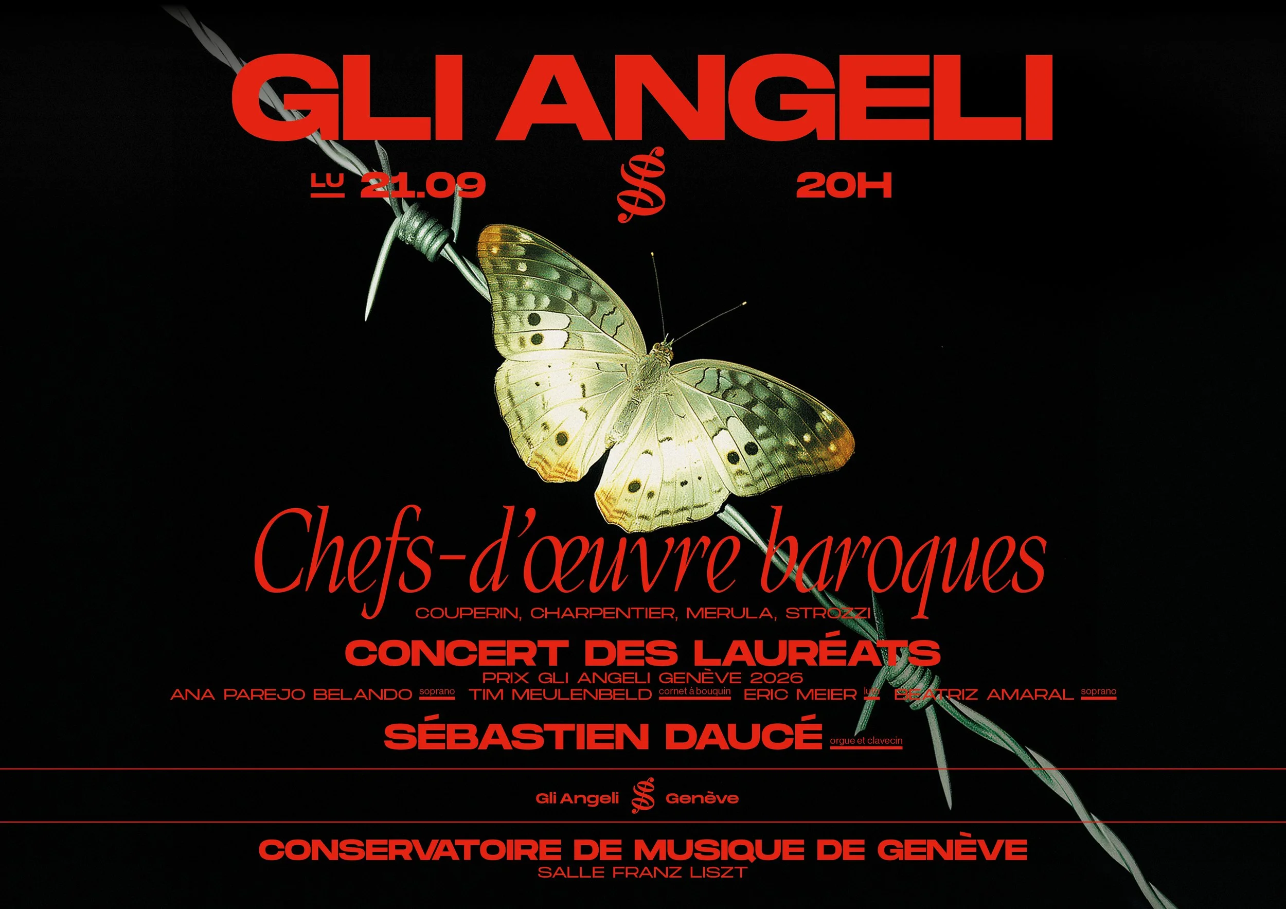 Prix Gli Angeli Genève 2026 - Concert des lauréats, Trio Turbulences avec Beatriz Amaral, Garance Boizot et Sébastien Daucé