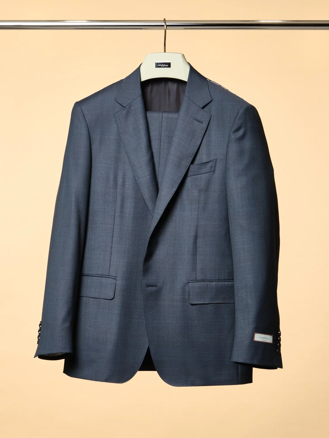 8.  Exclusive S150s Navy with Blue/Burgundy check