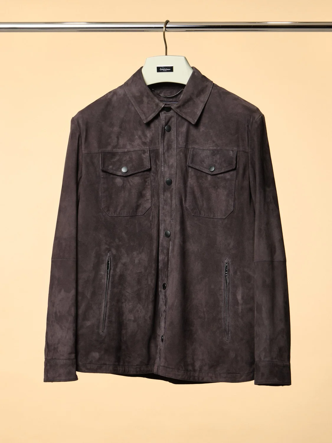 8. Navy Suede Blouson