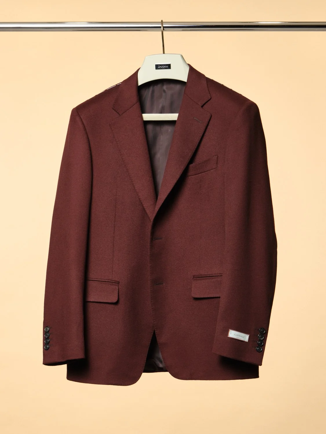 Regular fit Burgundy Pure Cashmere $5250