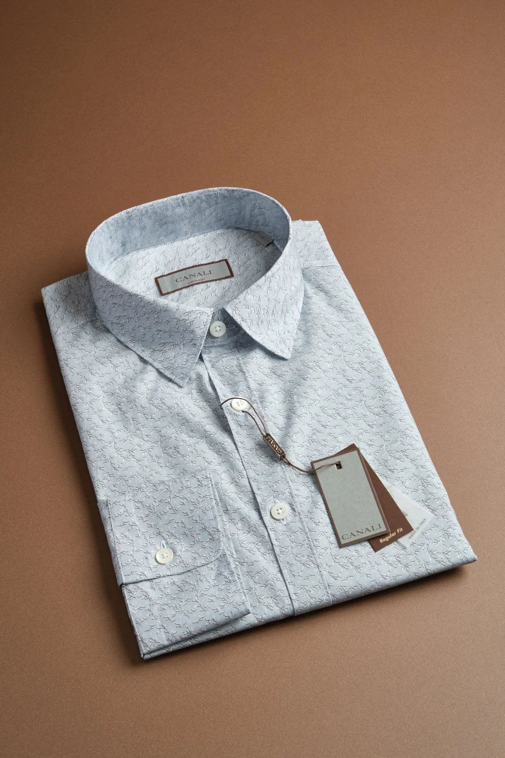 11. Grey/Blue Floral