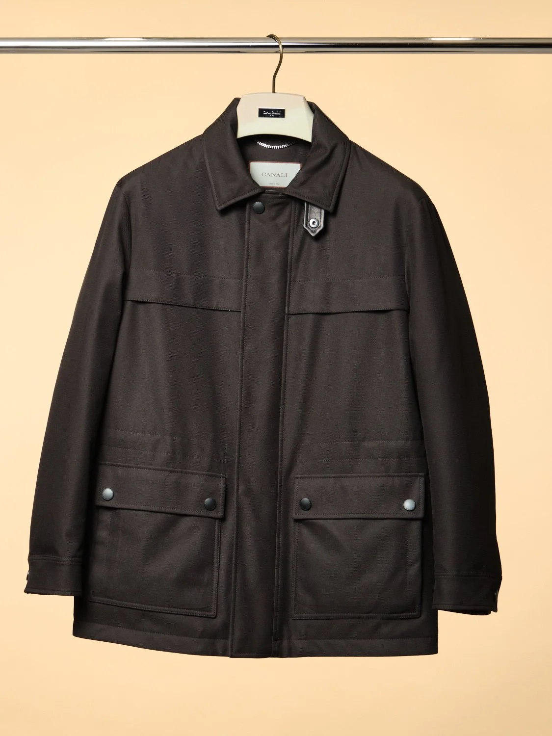 19. Black Rain & Wind Tech Jacket