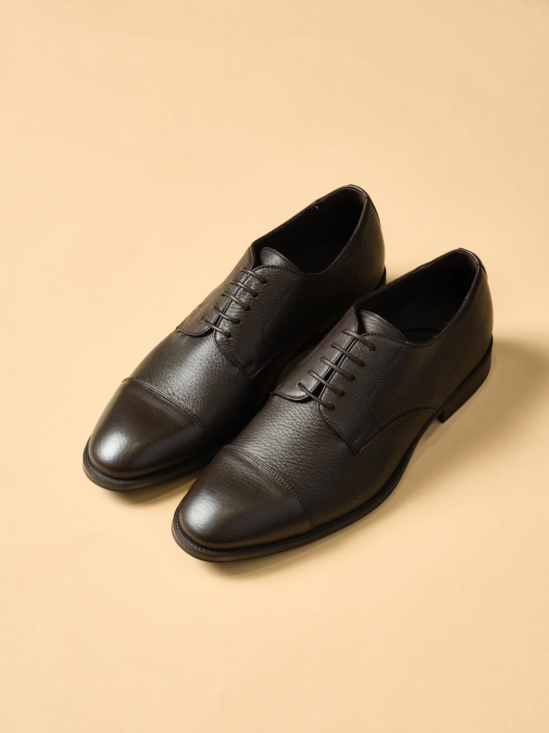 11. Brown Deerskin Lace Up