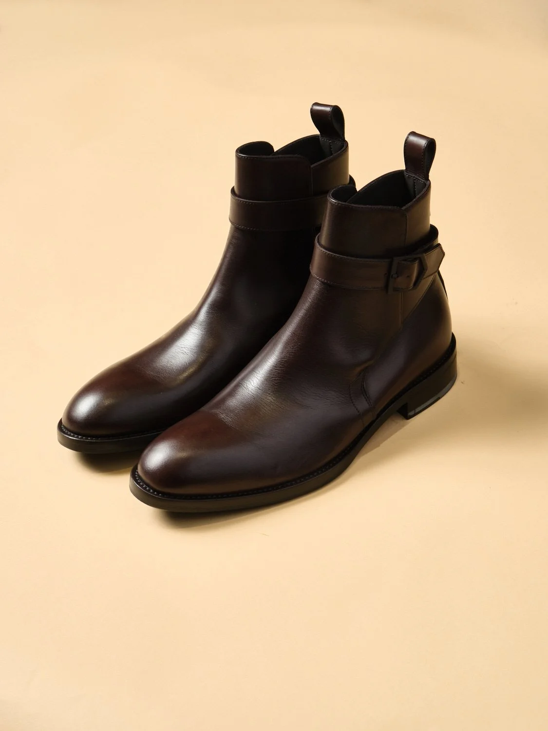 19. Dark Brown Calfskin Boots