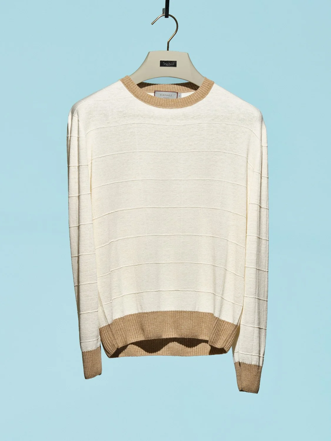 2. Cream Linen Silk