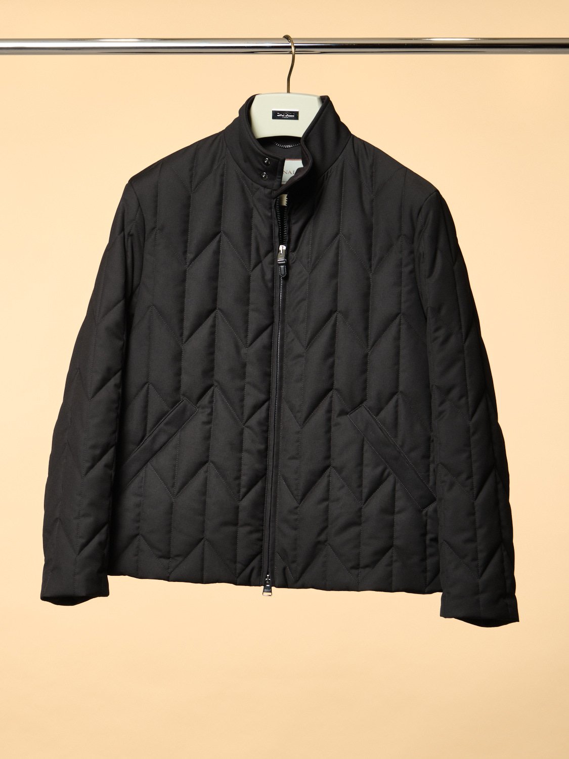 1. Black Quilted Blouson