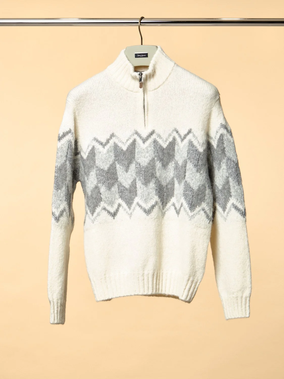 5. 1/4 zip Alpaca Wool Blend