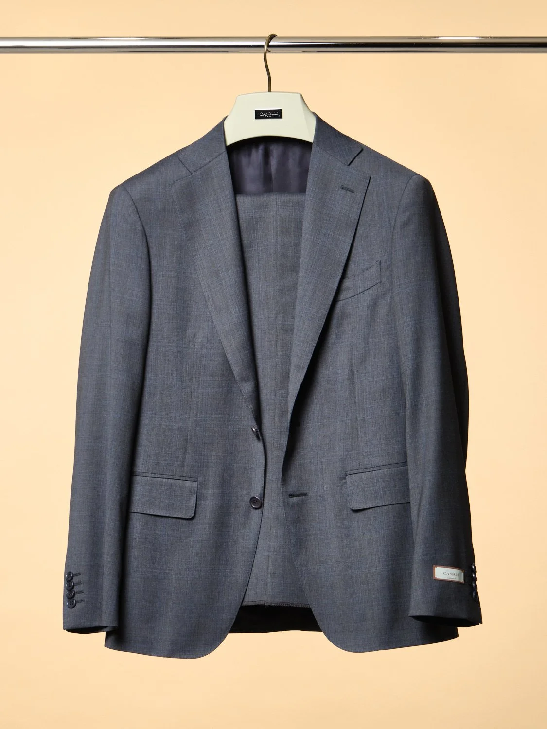 1. Sartorial Blue-Grey Capri fit