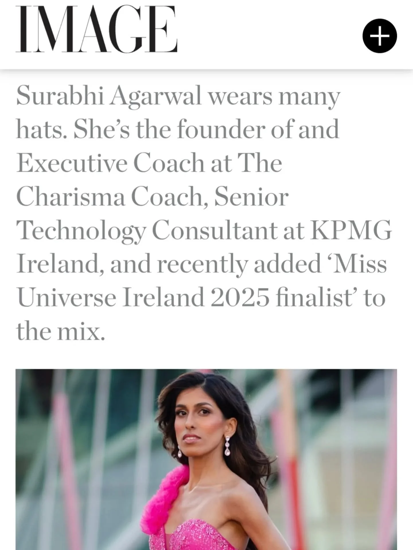 When I was writing this article for @image.ie, I could only ponder on how many things I get to do in my days. I'm super lucky to get the chance to do it all.

We are also super excited to feature @misscorporateireland in this Image article ✨️💌.

Tha
