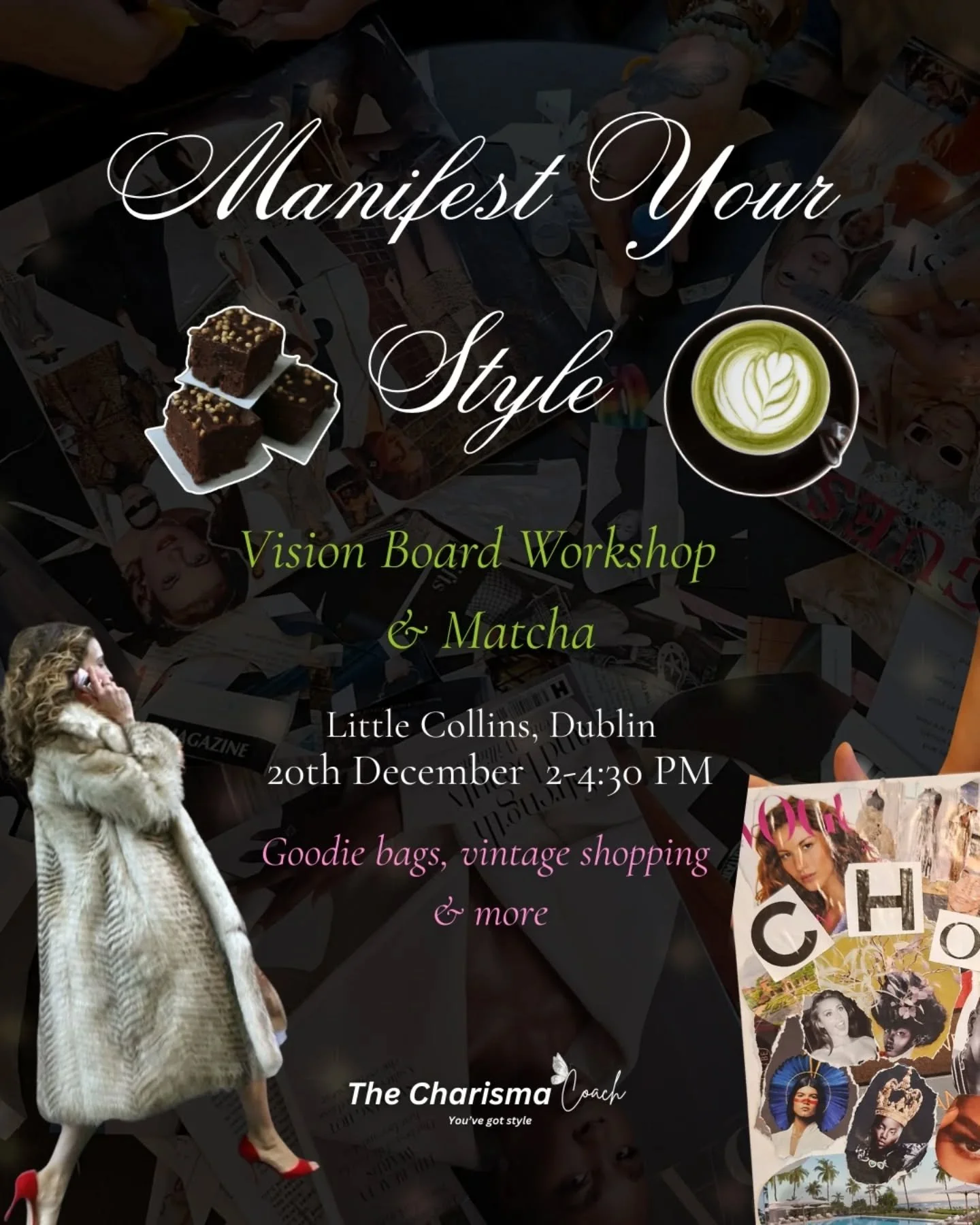 &quot;I like my money right where I can see it... hanging in my closet.&quot; - Carrie Bradshaw ✨️

​Or better yet, pinned to a vision board for 2026.

​I&rsquo;m hosting a Manifest Your Style workshop at @littlecollinscbd Dublin on December 20th and