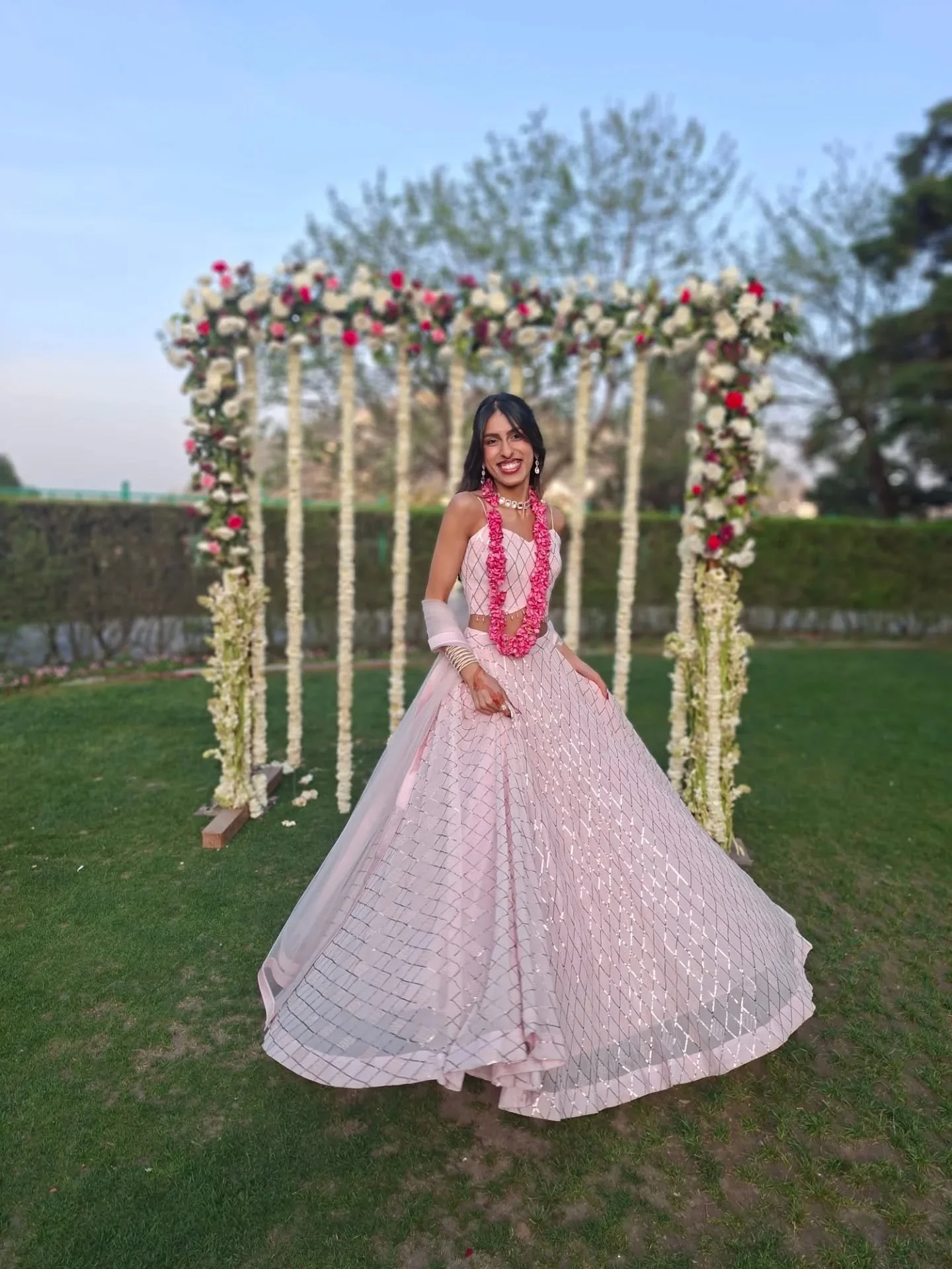 Sometimes you just have to let go and let God. 

I wasn&rsquo;t even sure this trip was even going to happen. 
But, the last two weeks in India were exactly the reset I needed!

​Between the magic of my cousin&rsquo;s wedding 🌸 (swipe for the full l