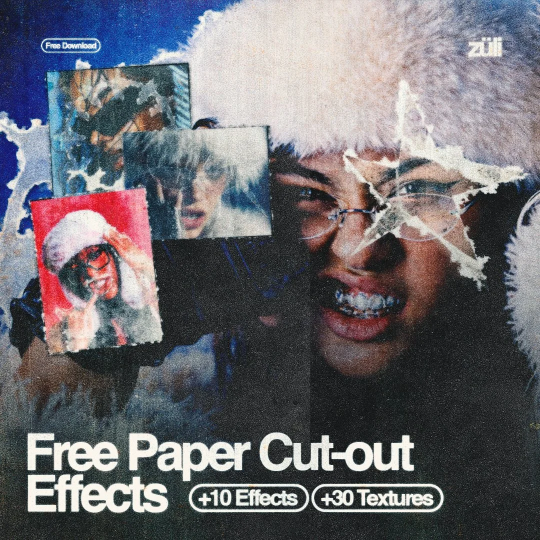 Free Paper Cut-out Effects Pack