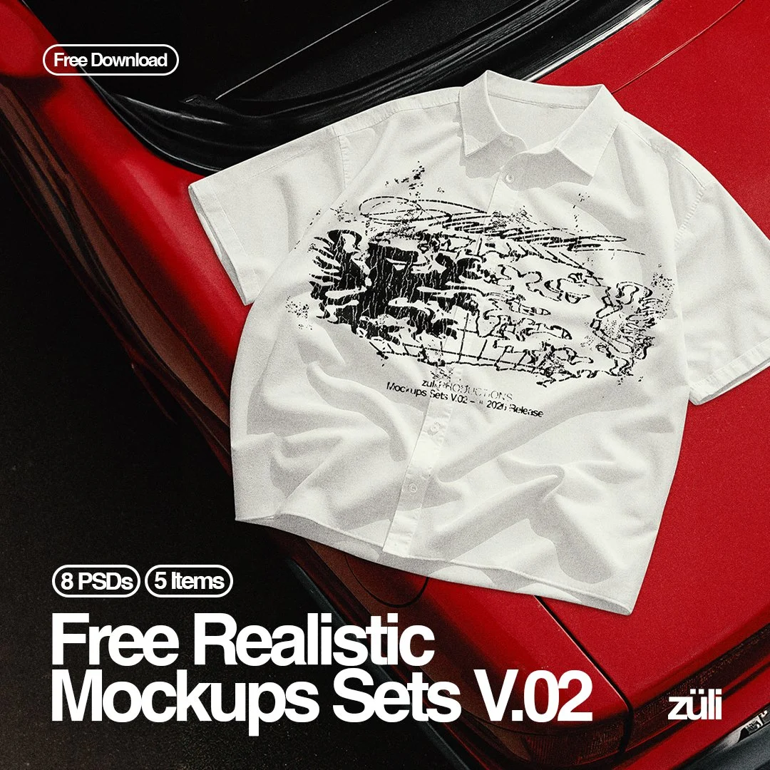 +8 Realistic Mockups Sets V.02