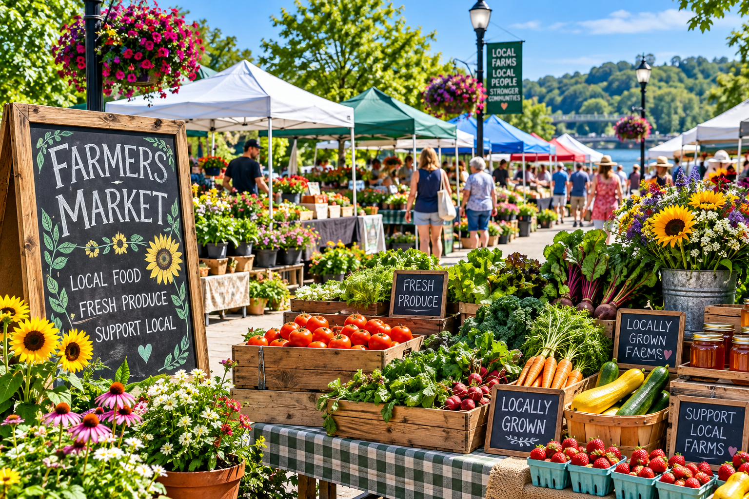 Farmers Markets &amp; Seasonal Experiences