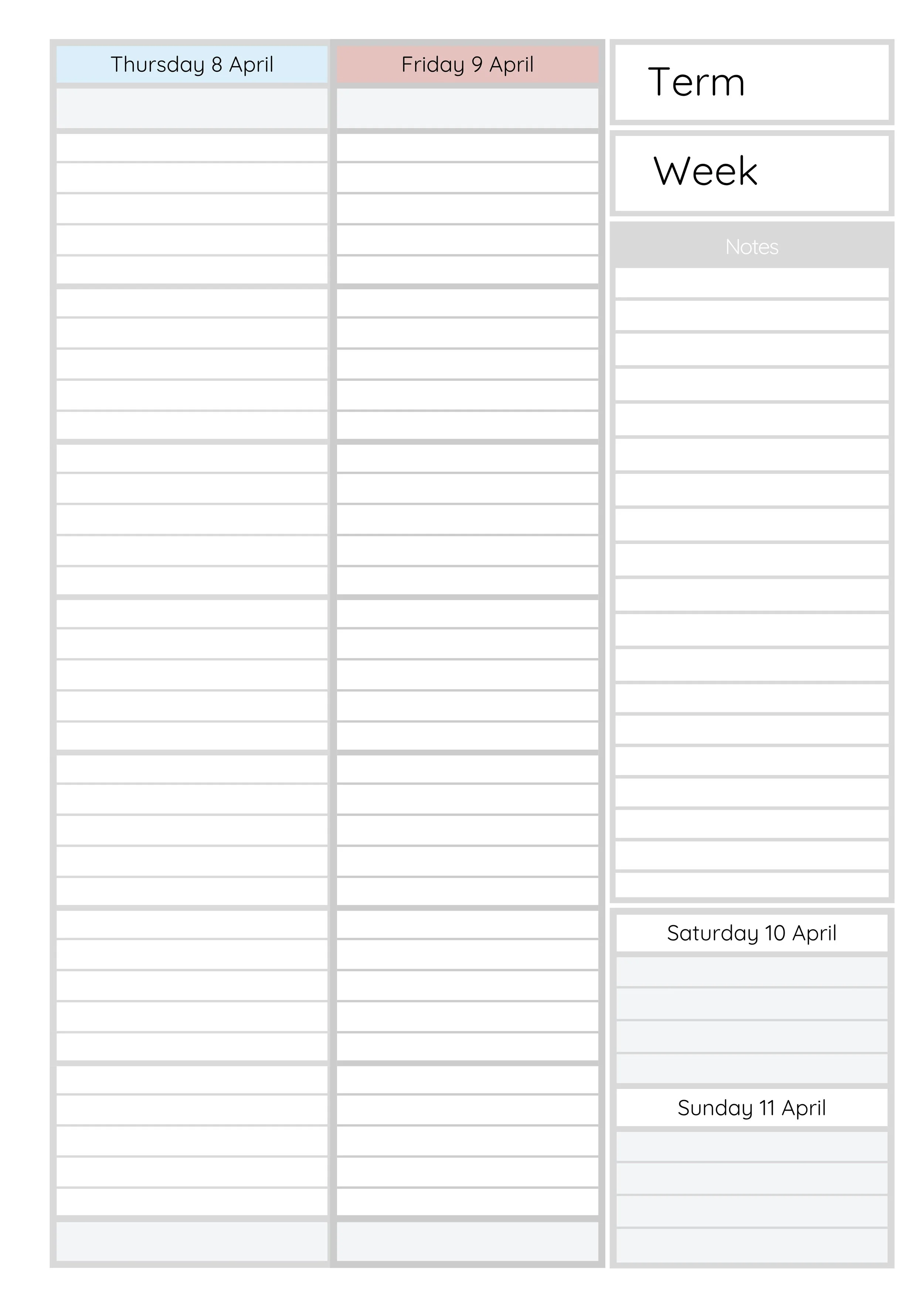 Inside the planners