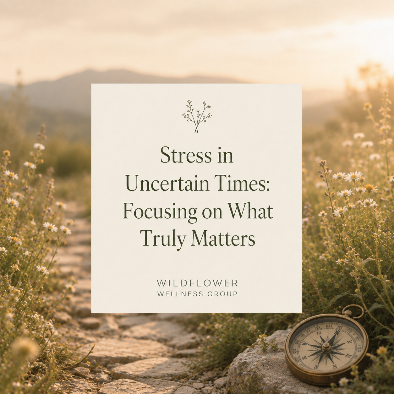 Stress in Uncertain Times: Focusing on What Truly Matters