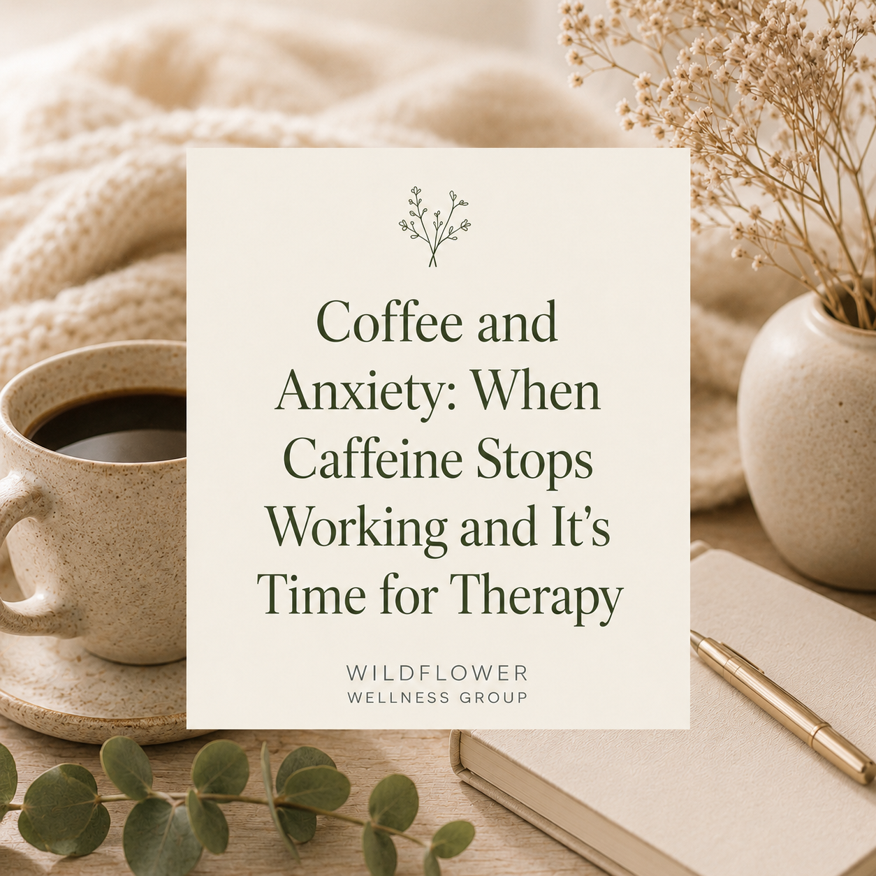 Coffee and Anxiety: When Caffeine Stops Working and It’s Time for Therapy