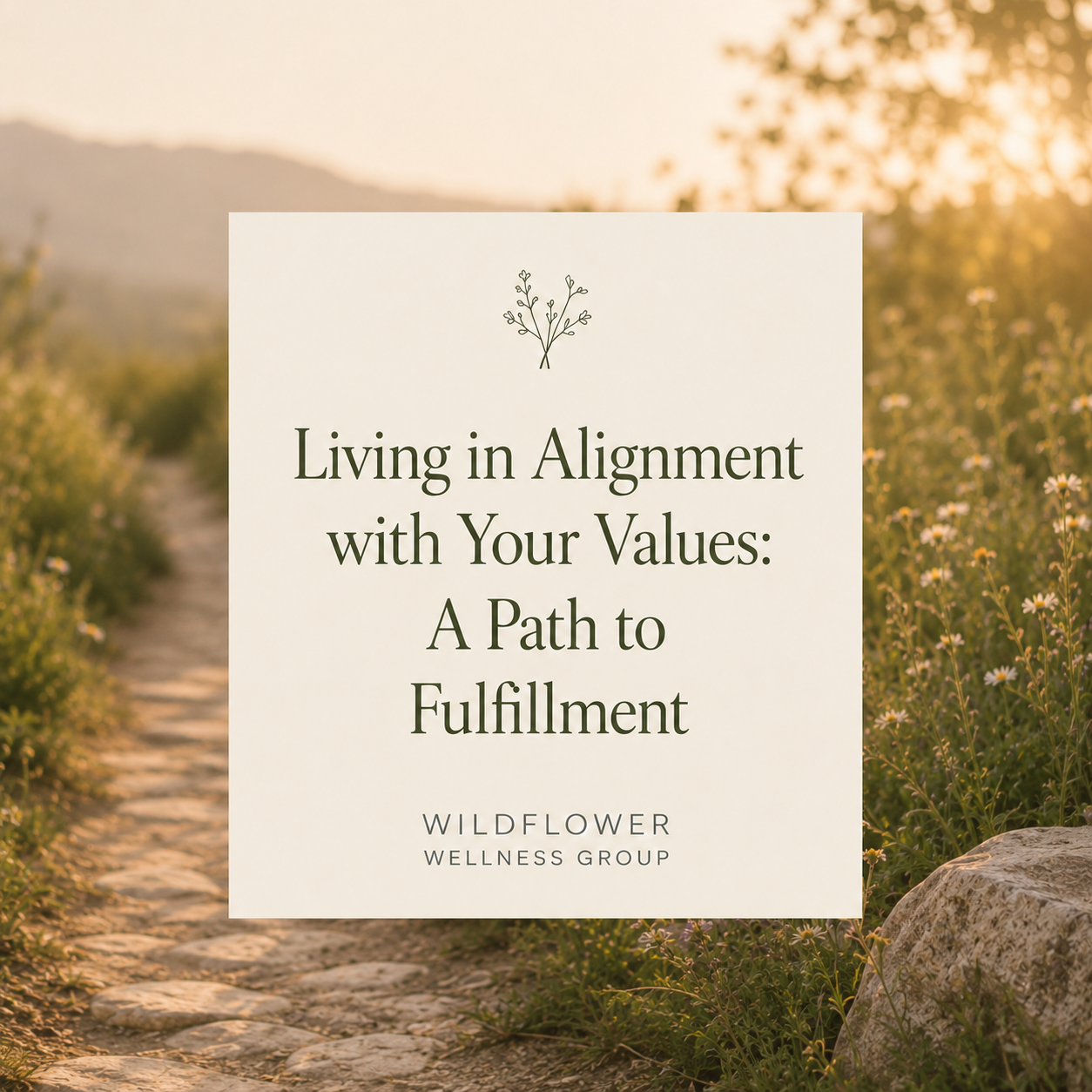 Living in Alignment with Your Values: A Path to Fulfillment