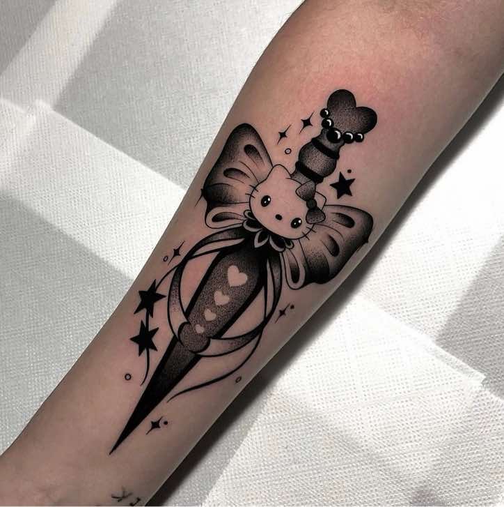 blackwork tattoo