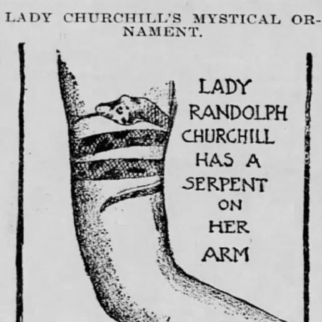 Lady-Randolph-Churchill tattoo