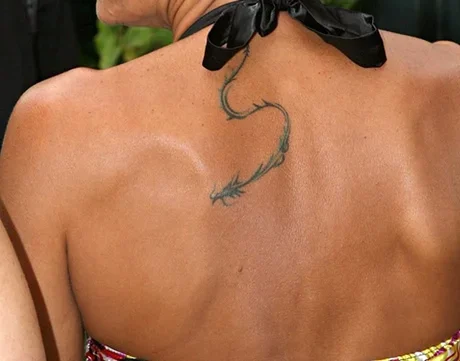 Princess Stéphanie of Monaco tattoo