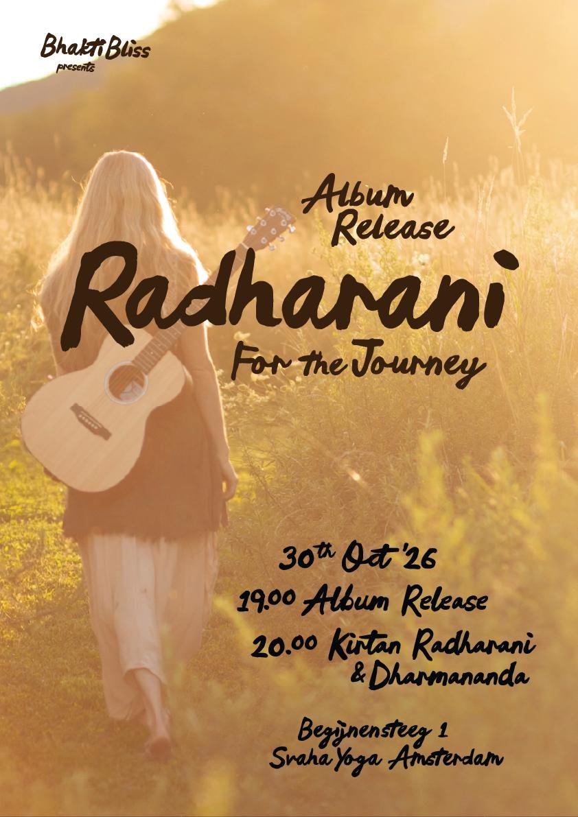 Album release & kirtan with Radharani