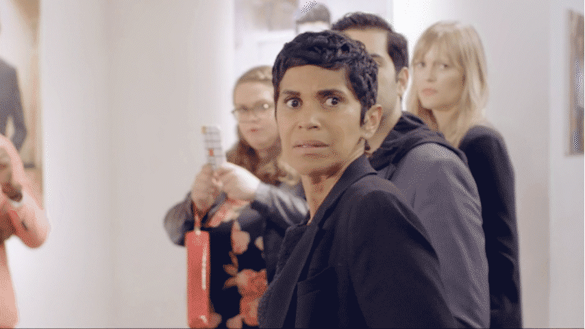 ART SHOW | On opening night of his new show, an artists’s legitimacy is called into question. (4 min)