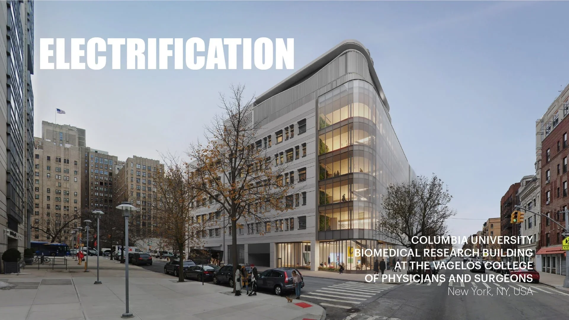 A look at Columbia's first all-electric academic research lab in New York City, where architects tackled net-zero performance on a small footprint—part of a broader shift toward electrified buildings. (2.5 min)