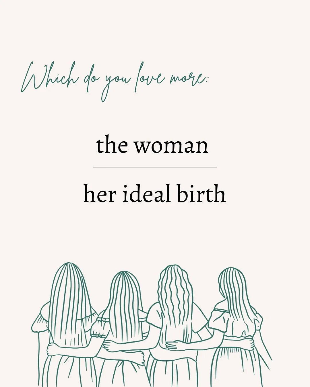 Two years ago, this post would have looked and sounded very different.

But being in the &ldquo;online birthworker sphere&rdquo; has taught me a lot about myself - who I want to be as a doula and who I DON&rsquo;T Want to be.

I don&rsquo;t want to b