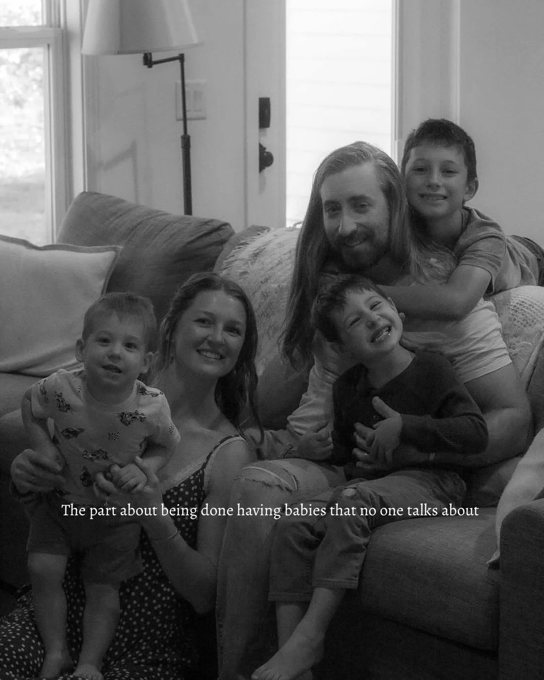 People always ask how you know and others say &ldquo;when you know you know&rdquo; and I honestly don&rsquo;t know that I know.

But I do know that when I think about everything another baby means (beyond the sweet squishy newborn and a whole other p