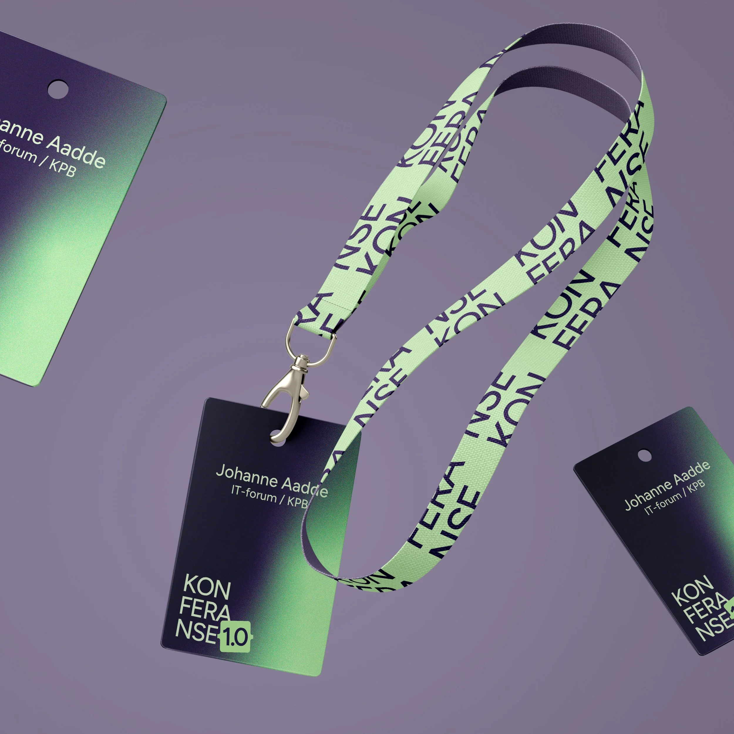 Visuelt uttrykk for Konferanse 1.0