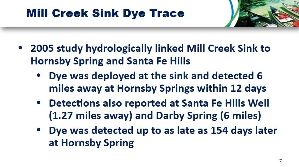 Courtesy of Alachua County Department of Environmental Protection