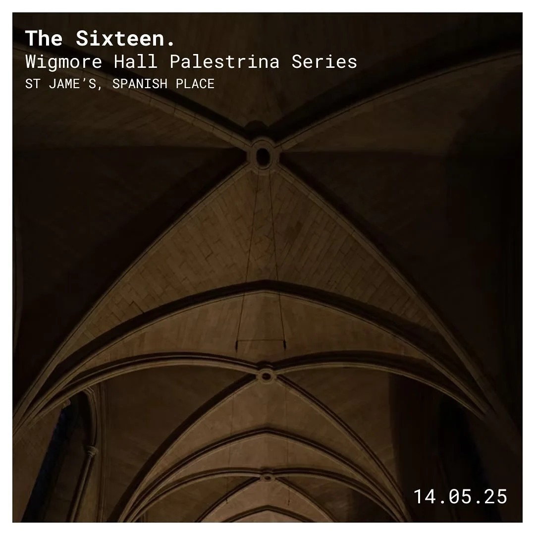 It was then fantastic to return to sing with The Sixteen the following week at a concert celebrating 500 years since Palestrina&rsquo;s birth. 

#classicalsinger #tenor #opera #songrecital #choir #classicalmusic #livemusic #palestrina #musicianlife #