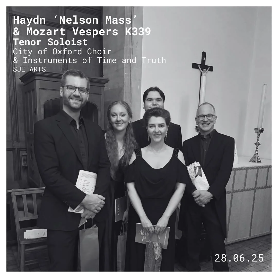 It was then a total blast to sing tenor solos for the City of Oxford Choir conducted by Duncan Aspen. 

#classicalsinger #tenor #opera #songrecital #choir #classicalmusic #livemusic #palestrina #musicianlife #throwback #vocalmusic #archieinns