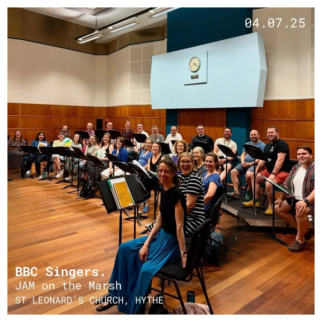 It was then lovely to take a trip to the south coast for the premiere of a piece by Paul Mealor, involving the BBC Singers, a saxophone quartet, and various hand bells. 

#classicalsinger #tenor #opera #songrecital #choir #classicalmusic #livemusic #