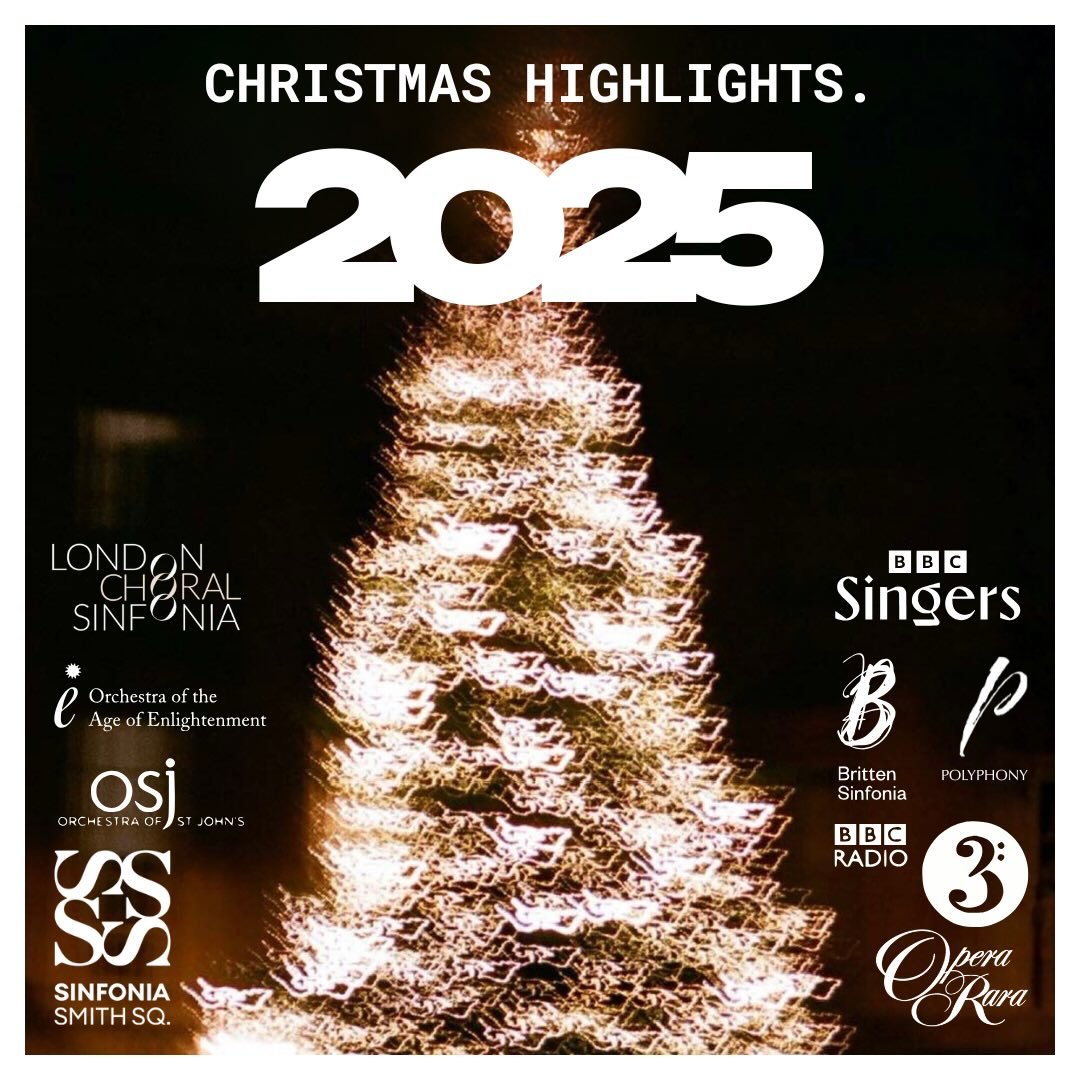 CHRISTMAS HIGHLIGHTS 2025

Performances during the 2025 Christmas period, listed chronologically:

&bull; Dvoř&aacute;k &mdash; Mass in D
Saint-Sa&euml;ns &mdash; Requiem
Soloist &mdash; London Pro Arte Choir
St Michael&rsquo;s Church, Mill Hill | 22