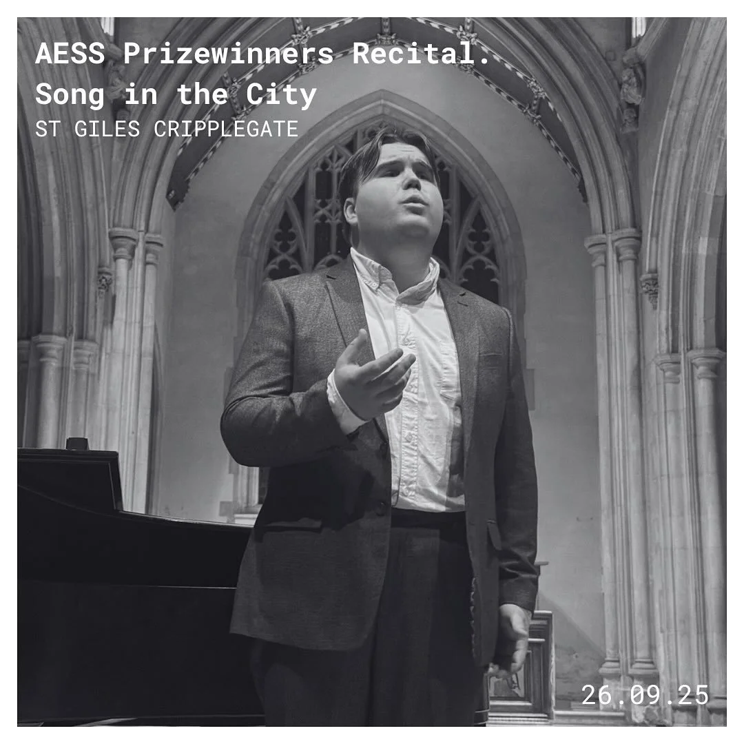 ￼￼It was a real pleasure to perform at St Giles Cripplegate in the Barbican as part of the Song in the City festival. 

I absolutely loved singing Cheryl Frances-Hoad&rsquo;s &lsquo;Magic Lantern Tales&rsquo; &mdash; such extraordinary music and poet