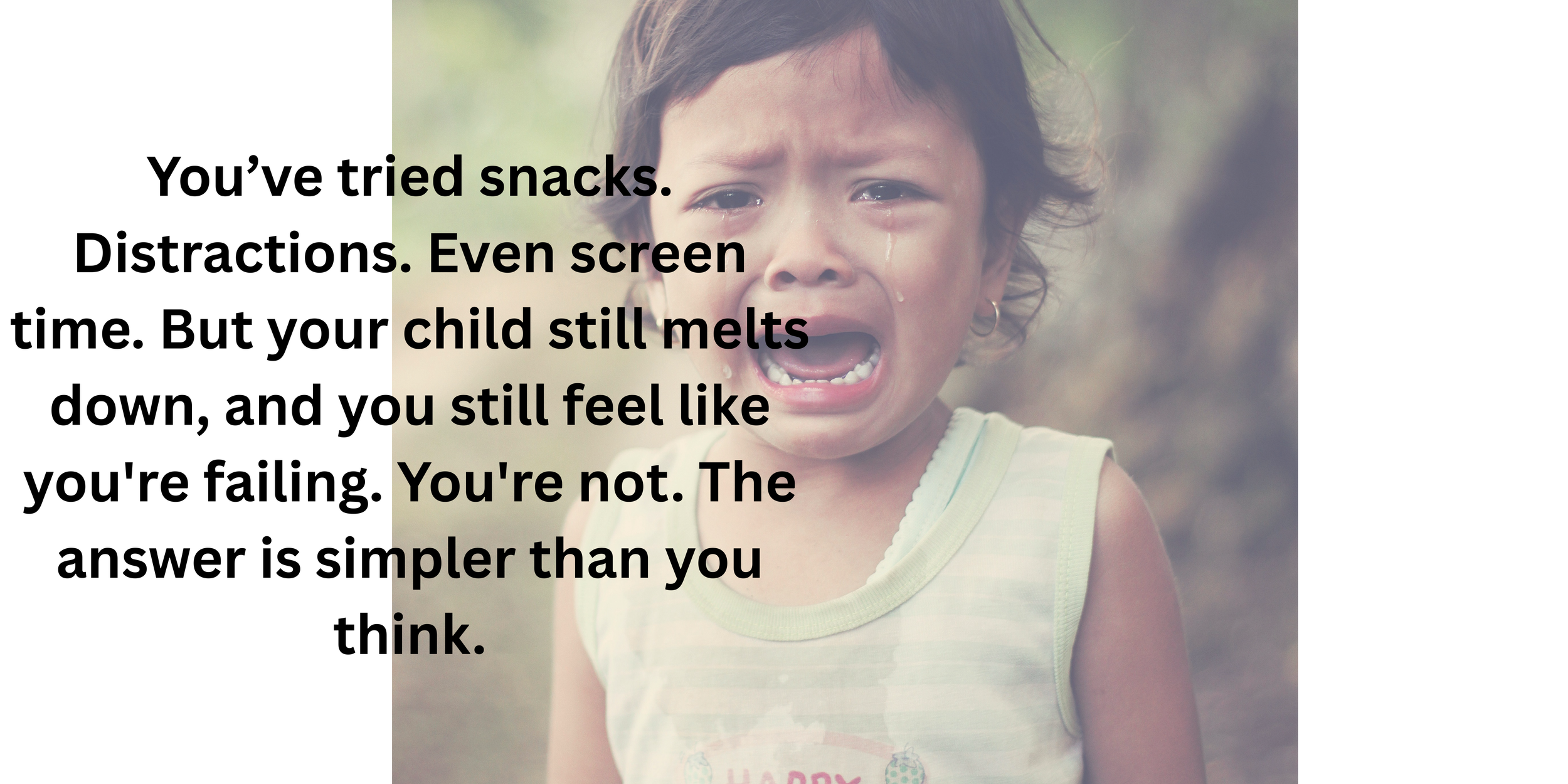 Why Your Toddler Won’t Calm Down (And What to Do About It)