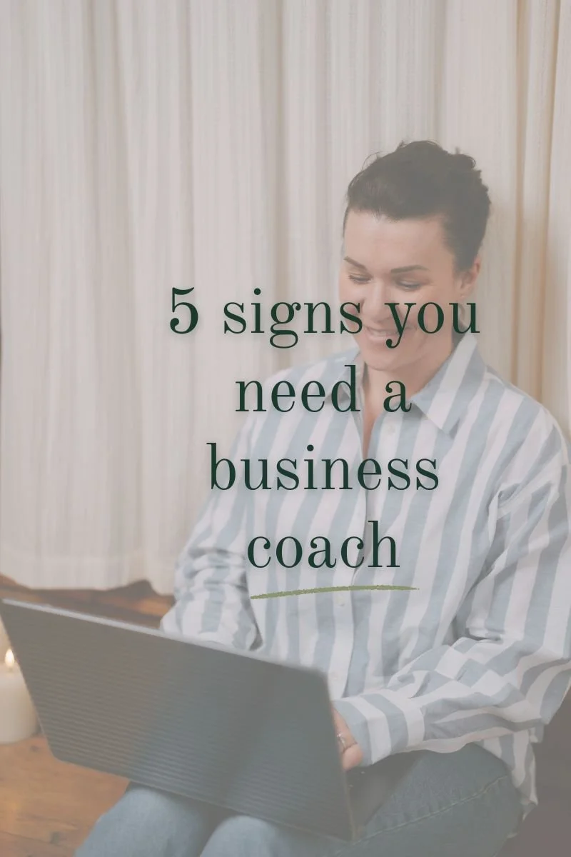 5 Signs You Need Coaching
