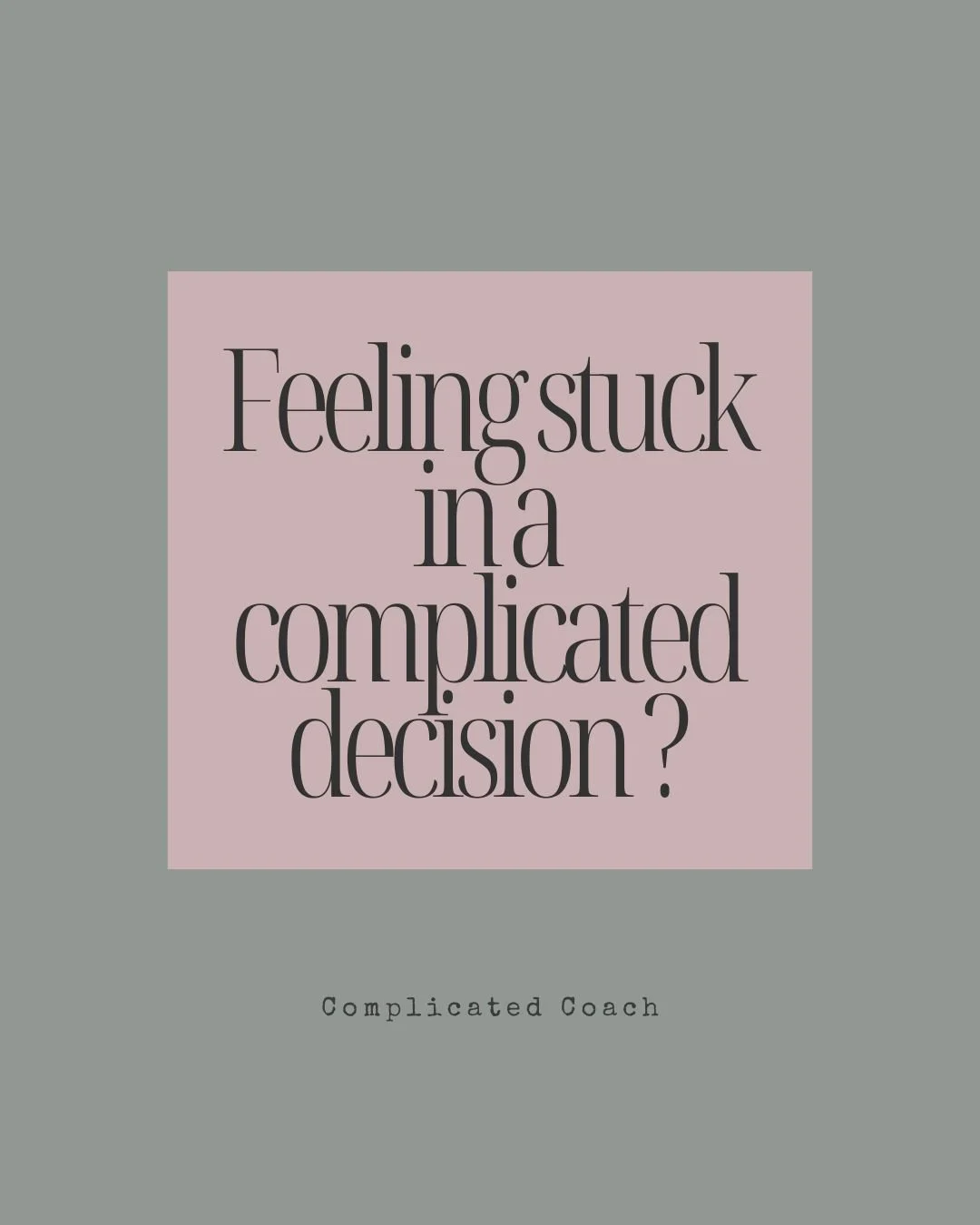 How to Make a Big Business Decision When Everything Feels Complicated