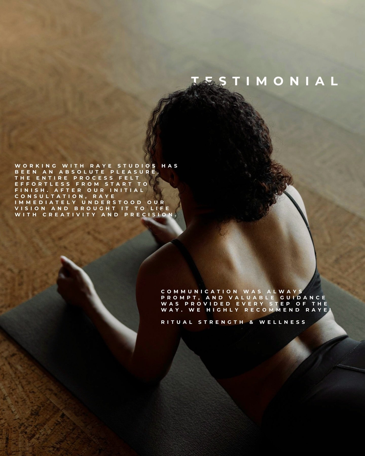 Grateful for clients who trust us with their vision. ✨
Thank you, Ritual Strength &amp; Wellness, for the kind words and the opportunity to bring your brand to life✨

#branding 
#aesthetic 
#wellness