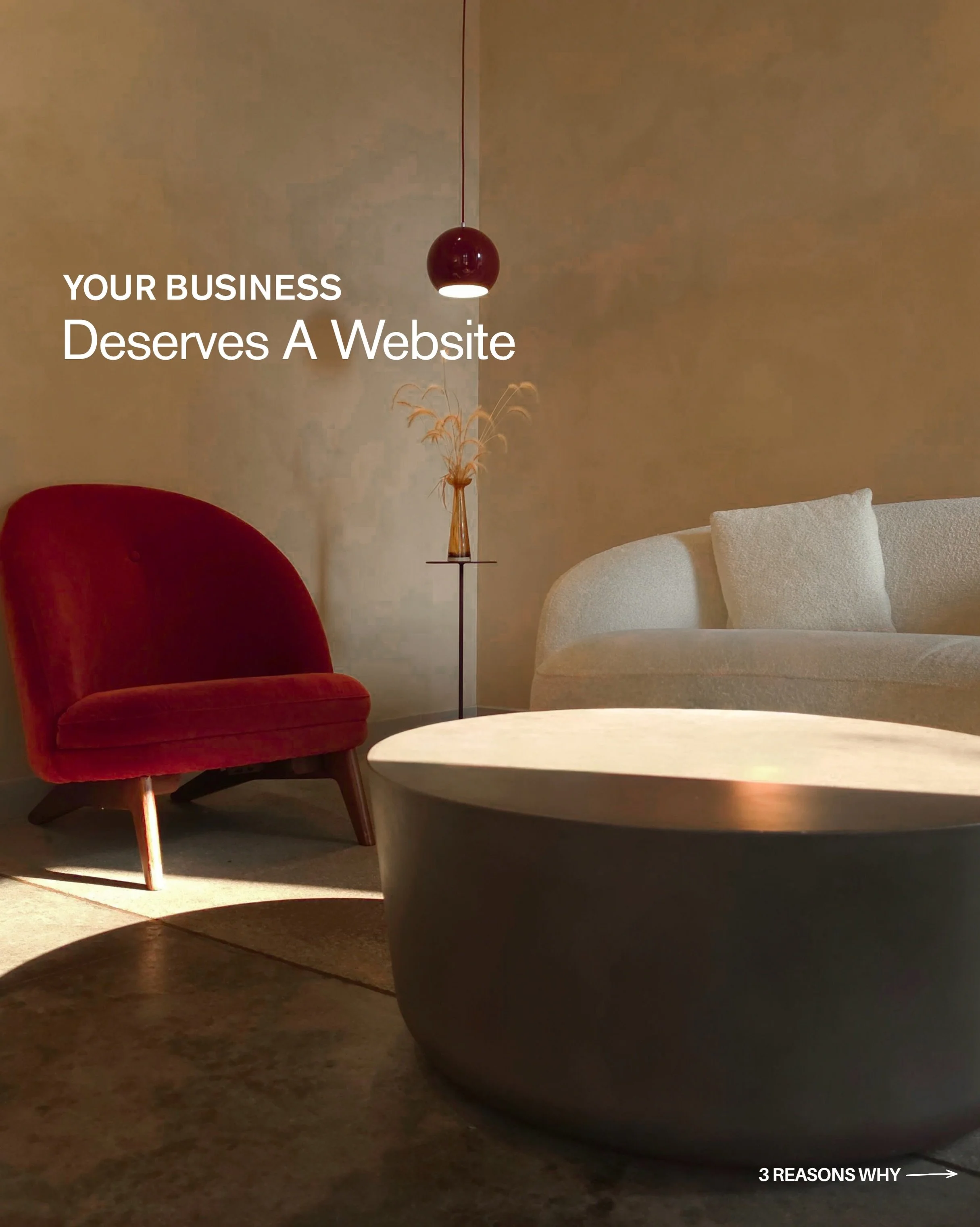 Clients are searching. Make sure they find you. 
DM &ldquo;WEBSITE&rdquo; to get started.

#business