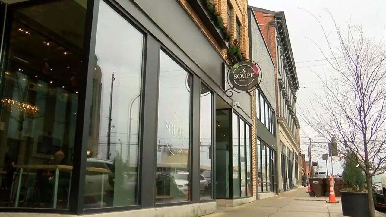 The entry way at La Soupe.