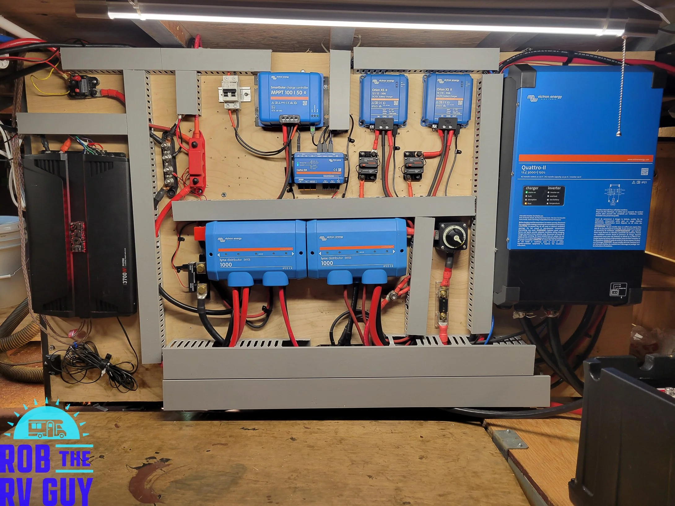 Victron Solar Array in a Boat