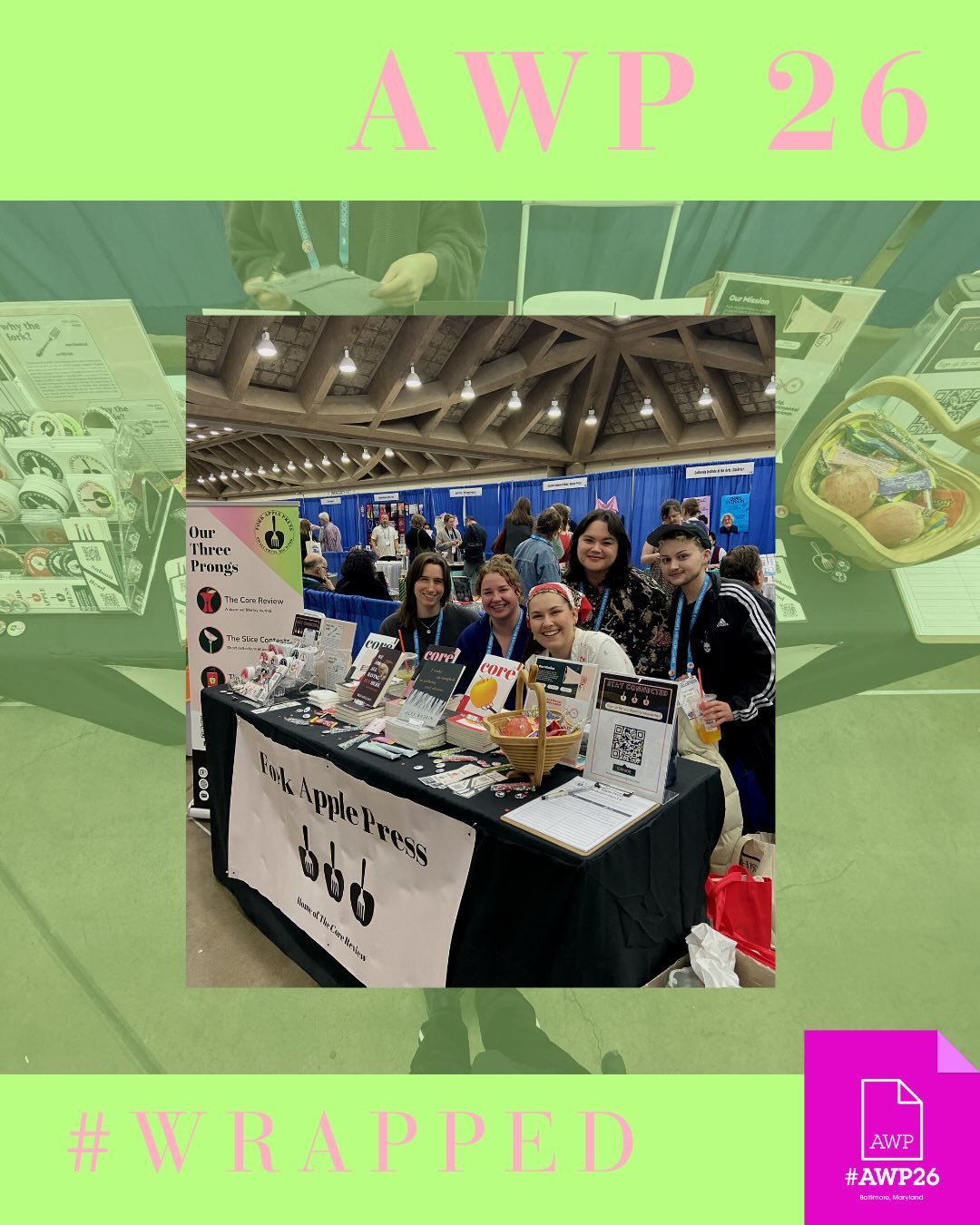#AWP26 is a wrap! Thank you Baltimore for such an amazing time. We&rsquo;re so grateful to have connected with so many amazing presses, writers, and readers. We&rsquo;re so honored to be a part of this vibrant and thriving community, and so proud of 
