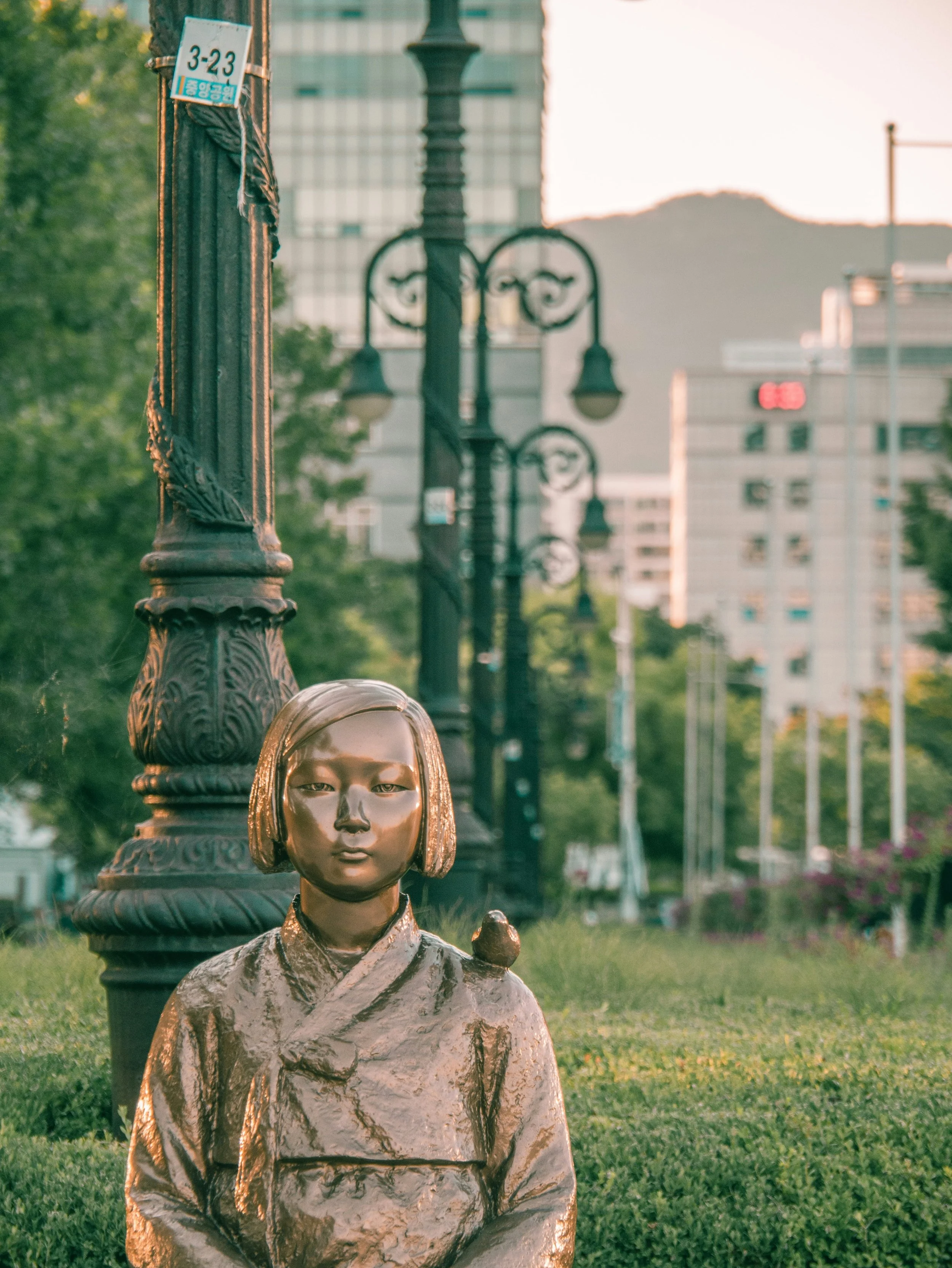   Statue of Peace.  Image from  Lee Soo hyun  