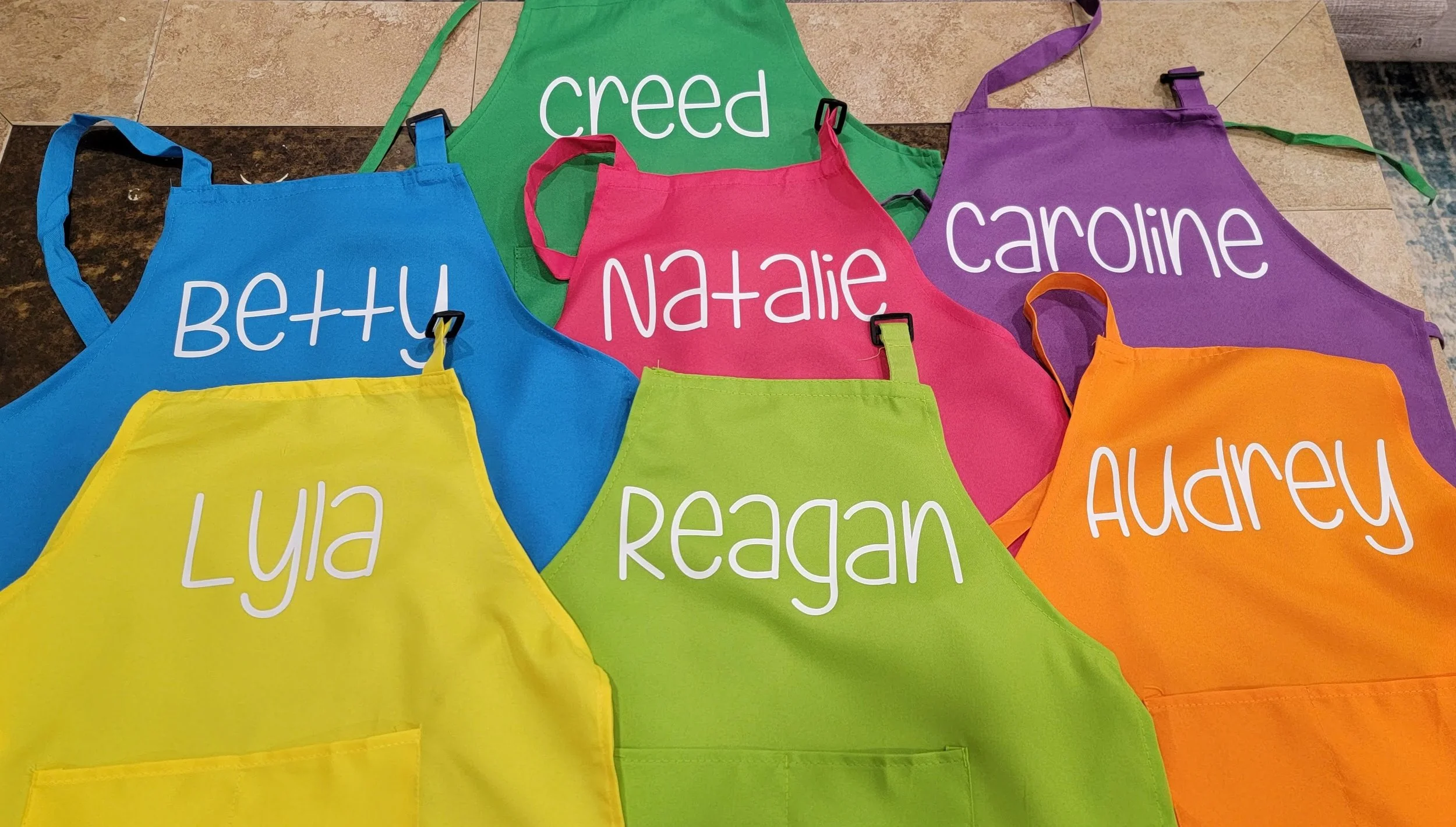 Kids Personalized Apron