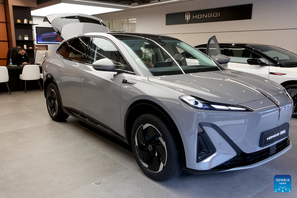 New Hongqi Electric Model Debuts In Israel.