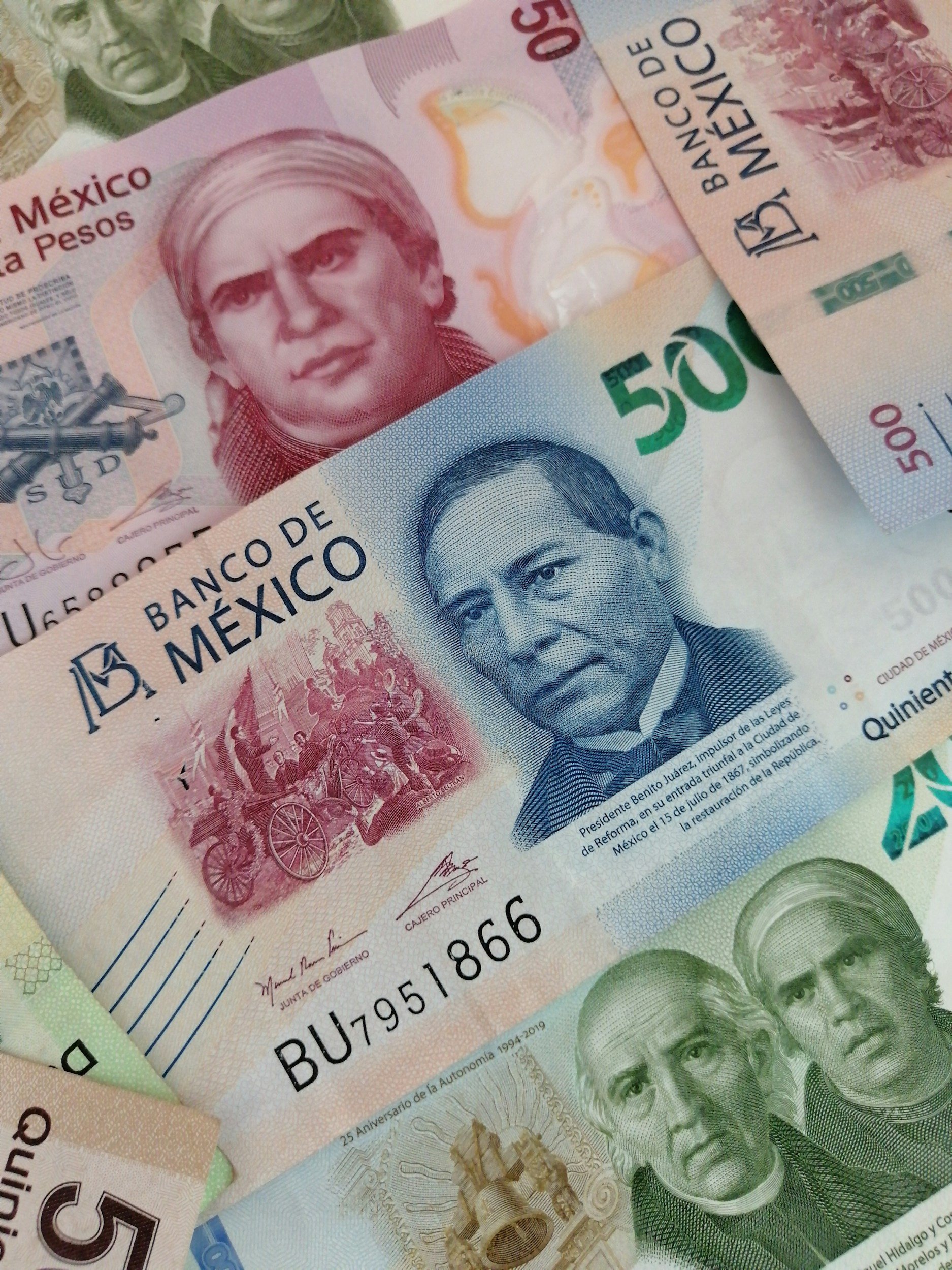 Mexican Peso 17.68.